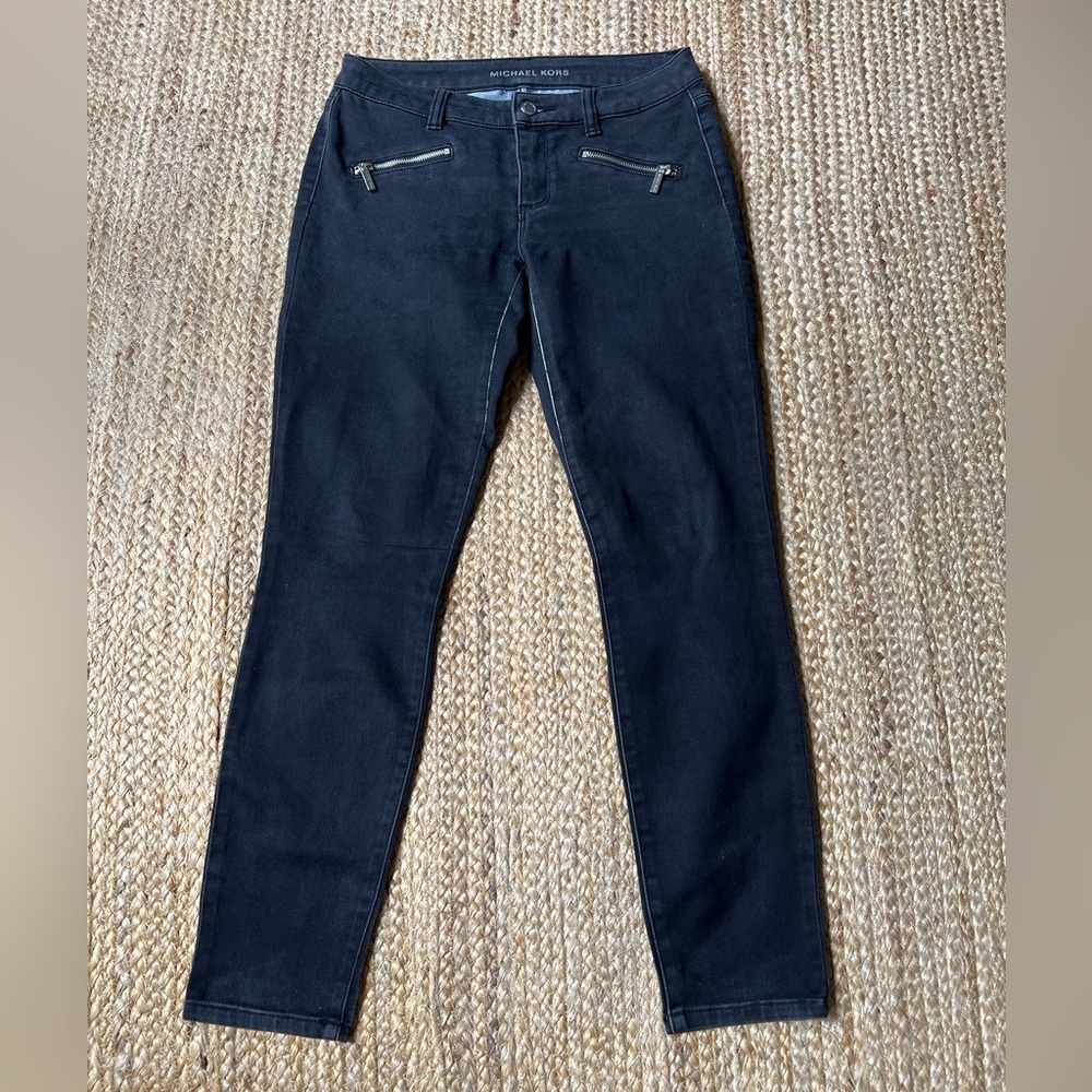 Michael Kors Black Skinny Jeans Izzy Skinny